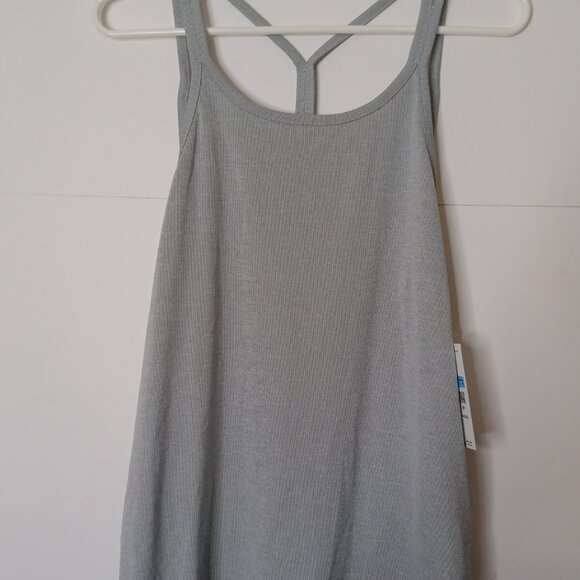 Nike Dri Fit Lightweight Soft Yoga Tank Top Gray CQ8842-077 Women’s M - Picture 1 of 5
